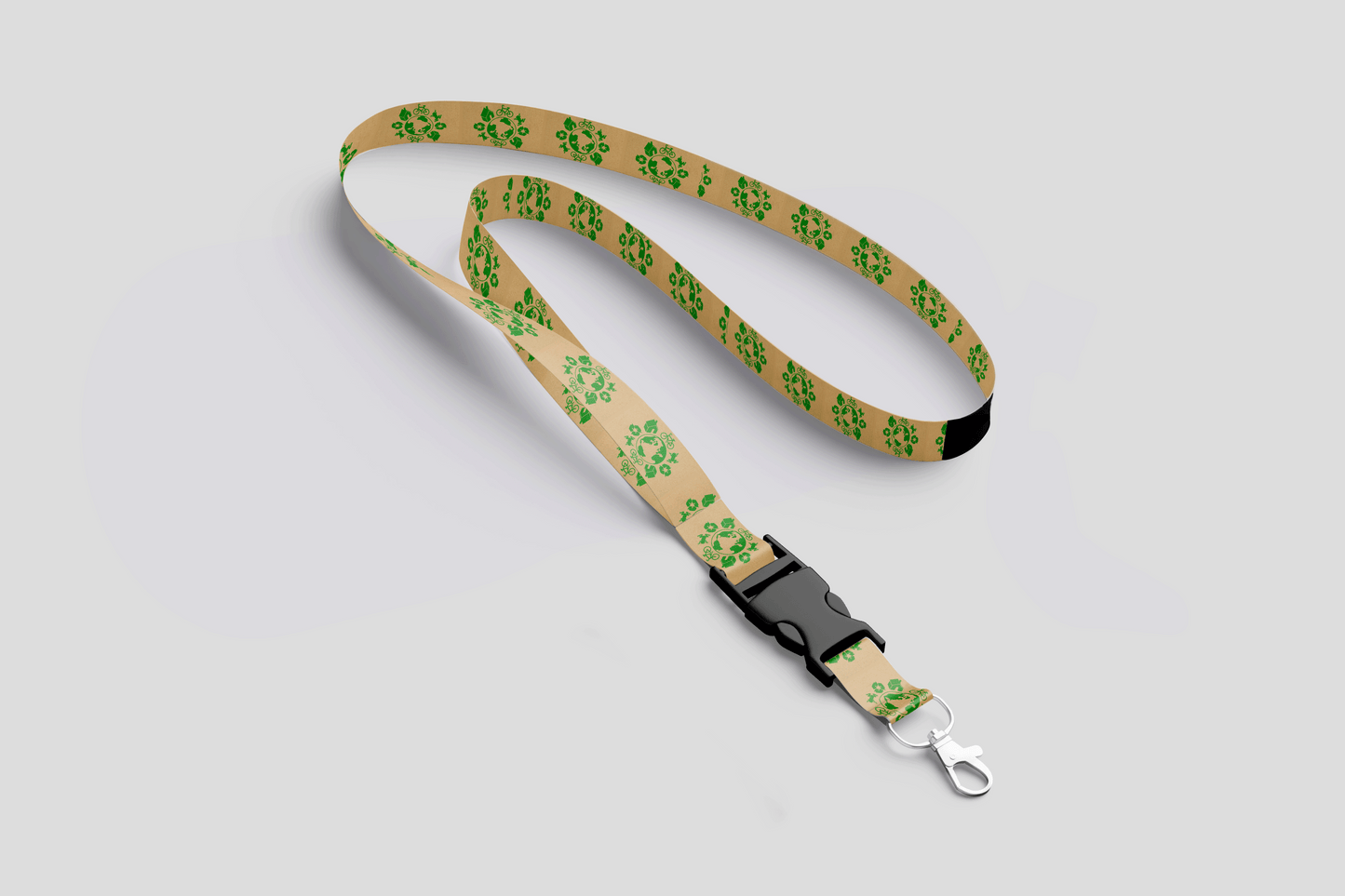 Cotton Lanyard with 1 Colour Print Lanyards JM Band EU