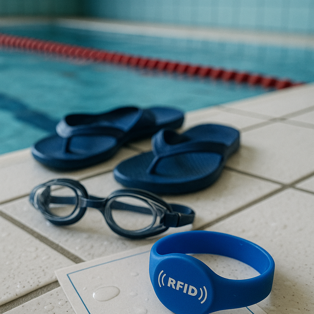RFID Silicone Wristbands with Fudan FM 1108