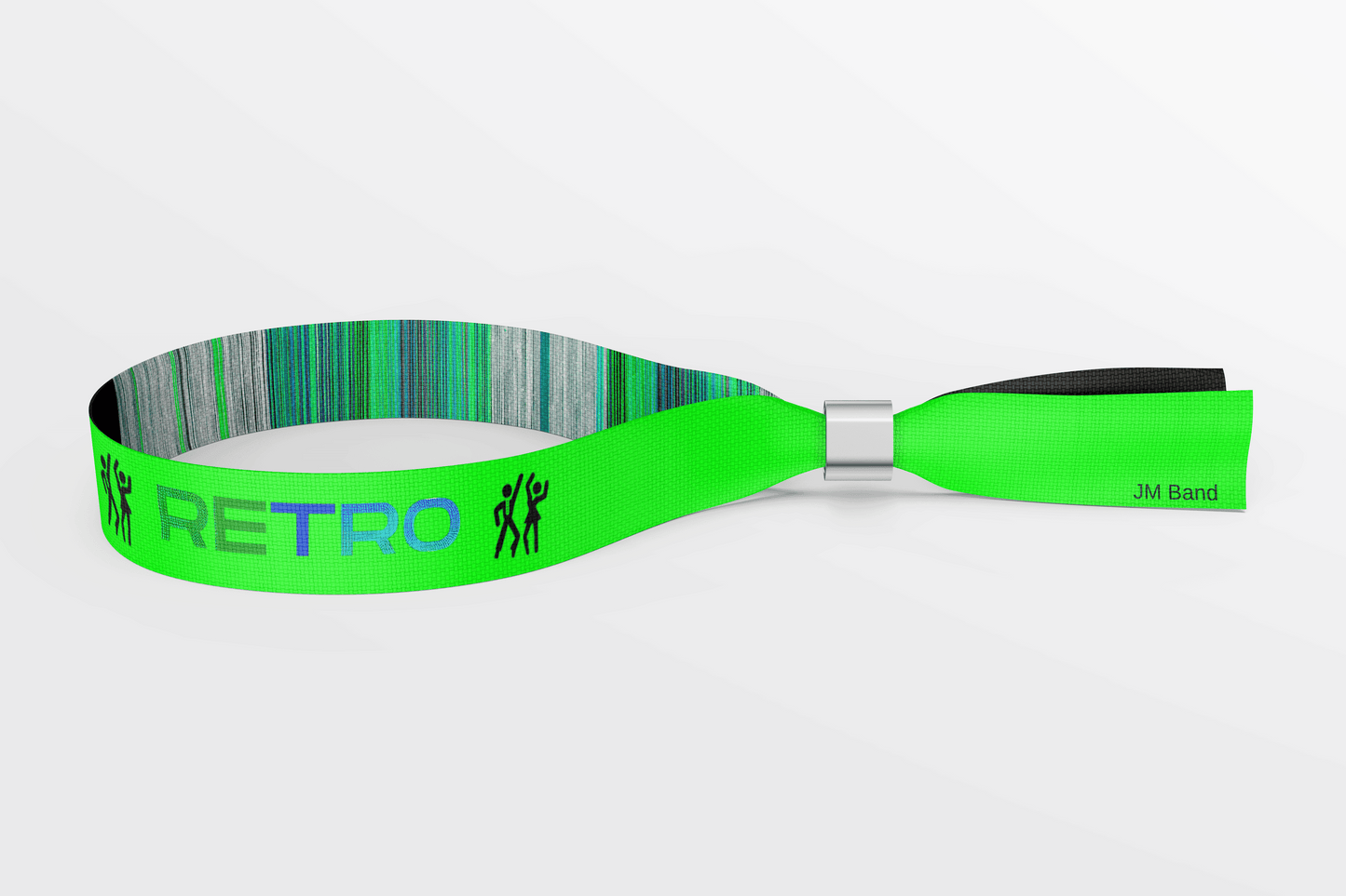 Woven Fabric Wristband Fabric Wristbands JM Band EU