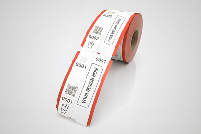 3-Part Custom Roll Tickets