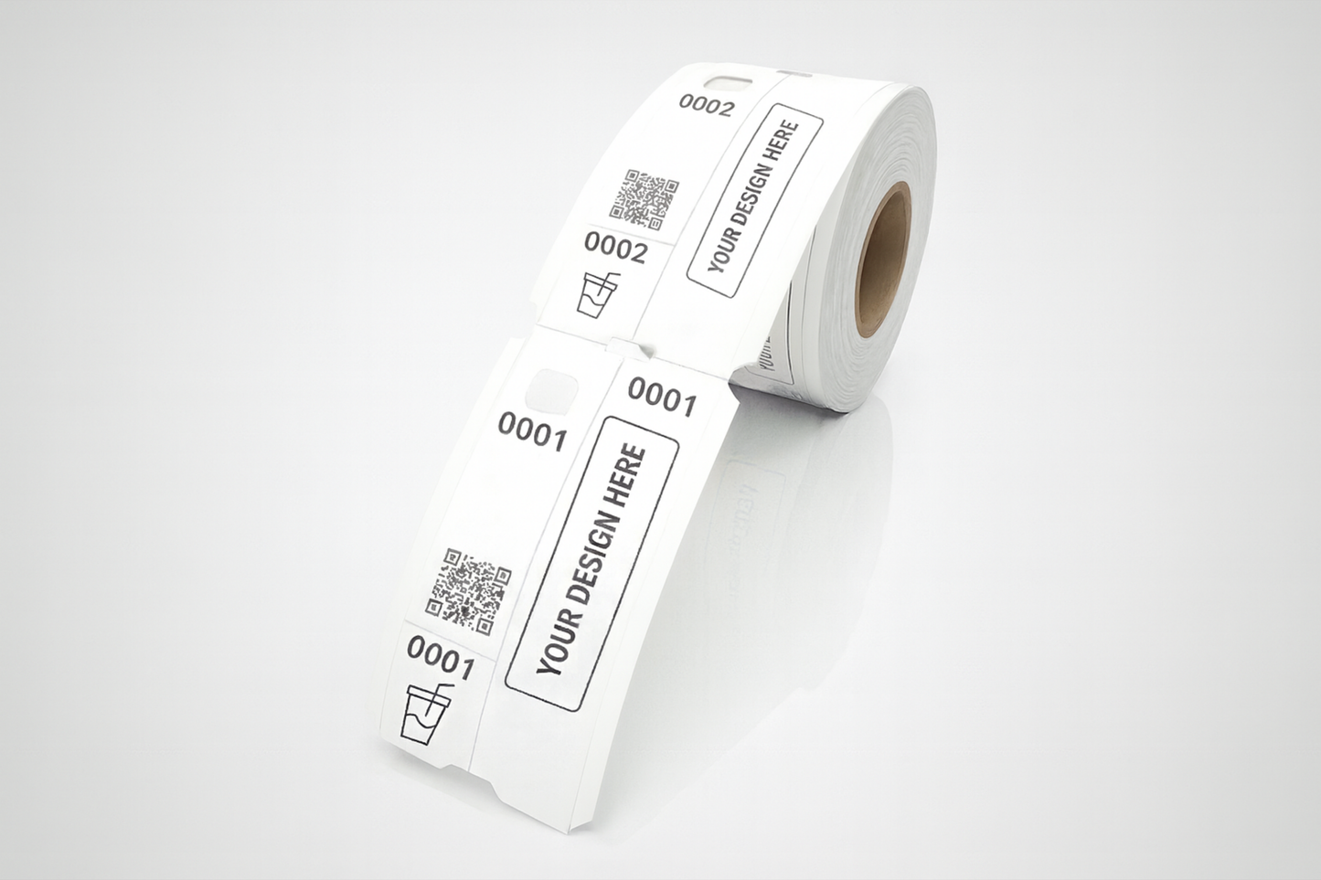 3-Part Custom Roll Tickets