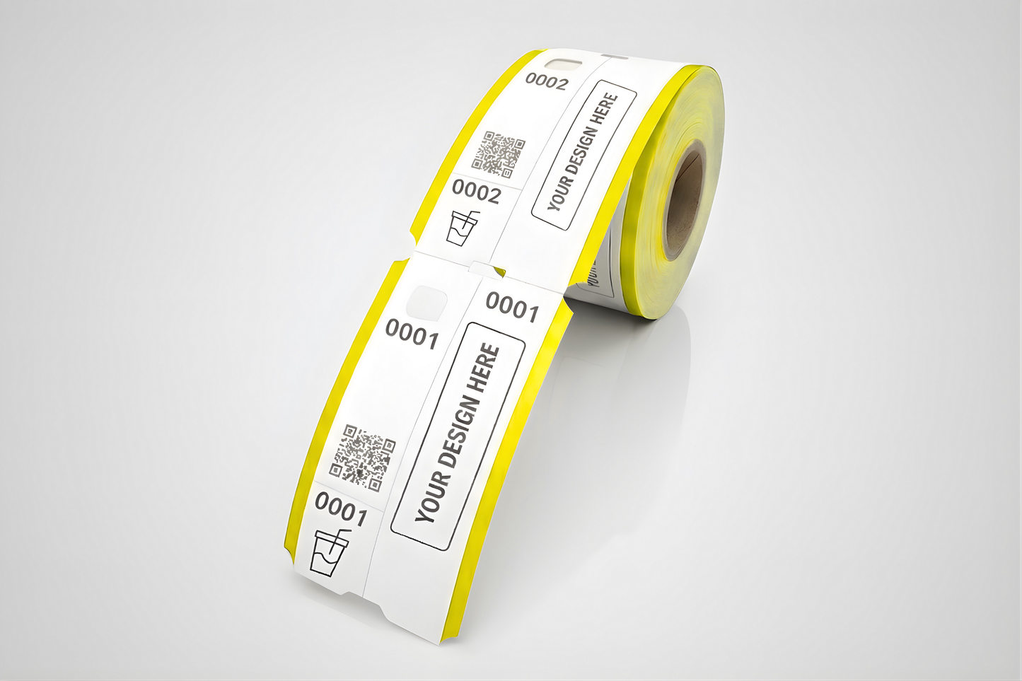 3-Part Custom Roll Tickets