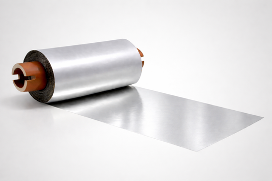 Srebrna folia transferowa do druku termicznego firmy JM Band®