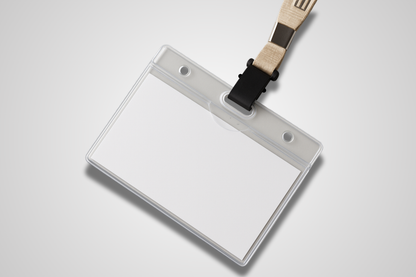Lanyard Pouches for Business Cards in Stock