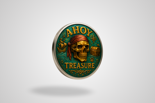 Metal Tokens with Color Printing