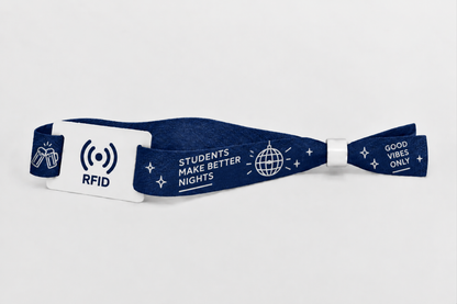 Opaski na nadgarstek z tkaniny bambusowej RFID z nadrukiem