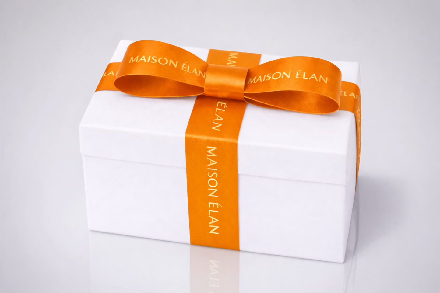 Szeroka wstążka prezentowa z nadrukiem