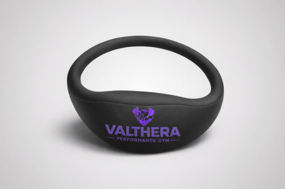 Czarna opaska NFC od JM Band® z nadrukowanym logo