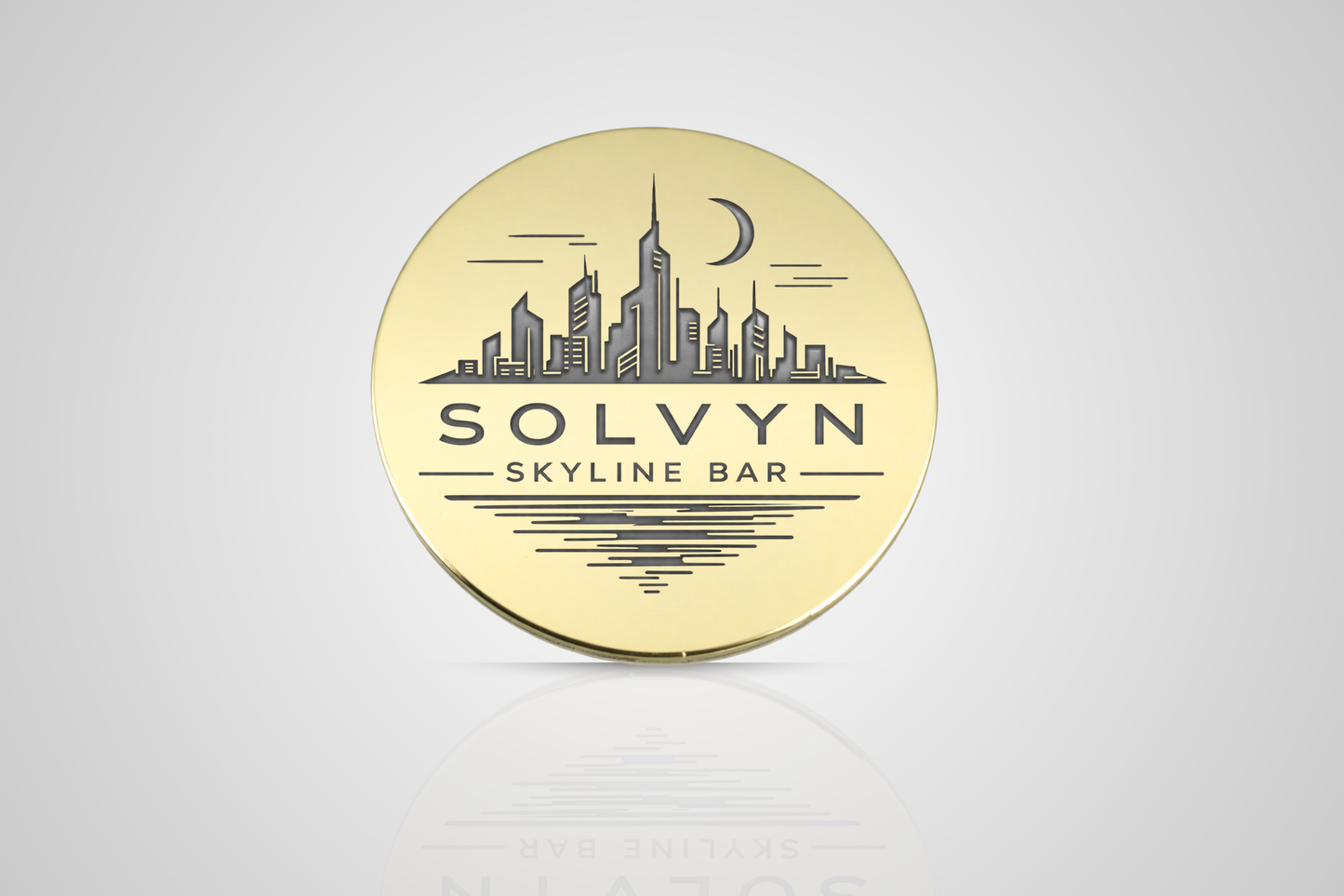 JM Band® Metal tokens with laser-engraved design