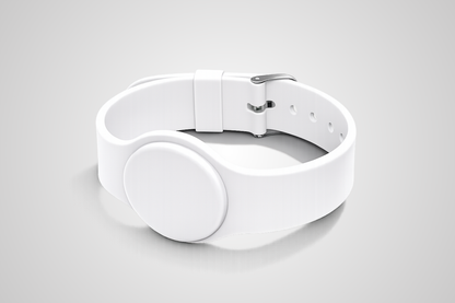 Silikonowa opaska na nadgarstek z NFC i paskiem od JM Band®