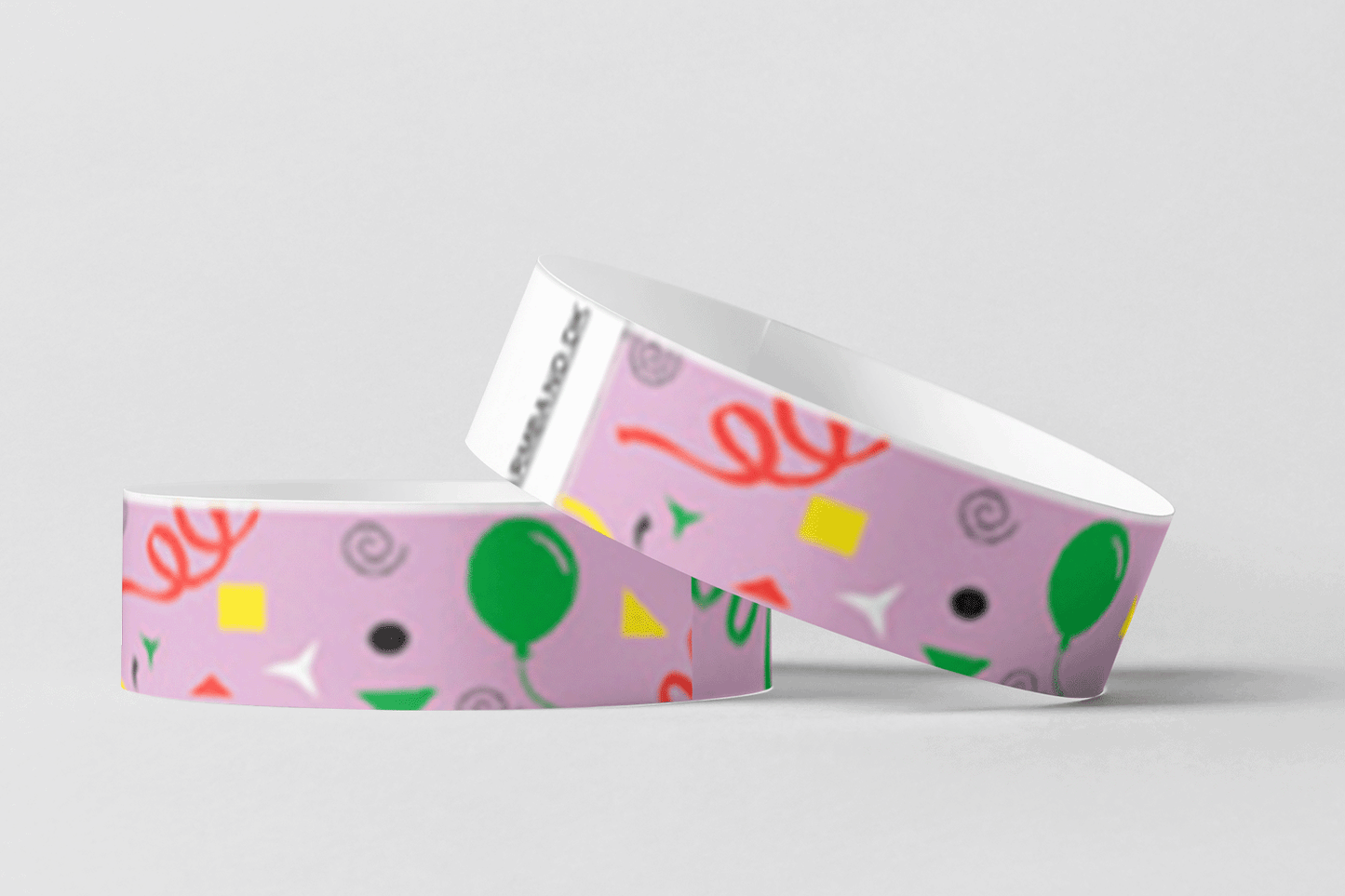 Paper Wristbands - Pre-Printed Paper wristbands JM Band EU 10 Party 